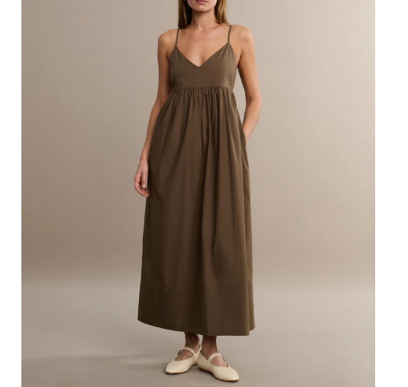 Jenni Kayne Women's Olive Cove Dress Size Xl